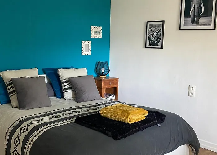 Chambre Clemenceau Tout Confort - Jardin - Salle De Bain Privee - Wifi - Cuisine Partagee -